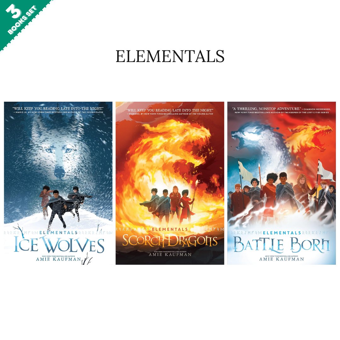 Elementals Series By Amie Kaufman (3 Books Set)