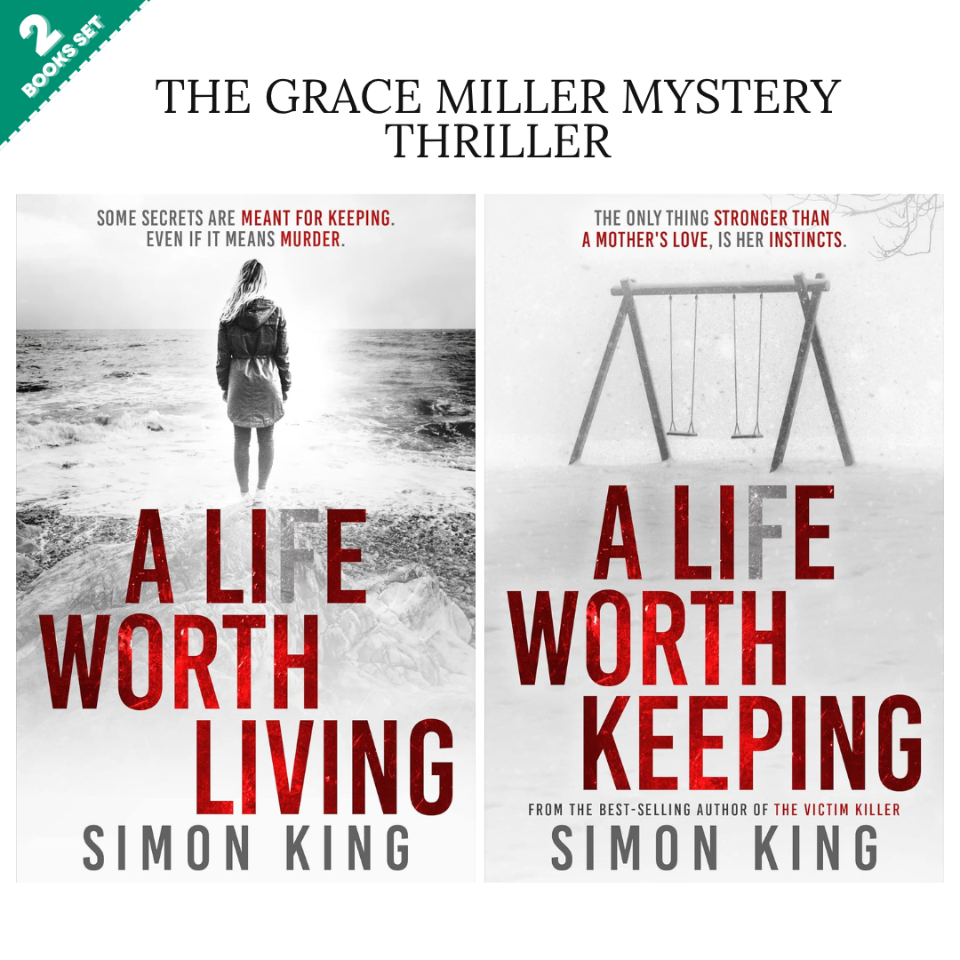 Grace Miller Series By Simon King (2 Books Set)