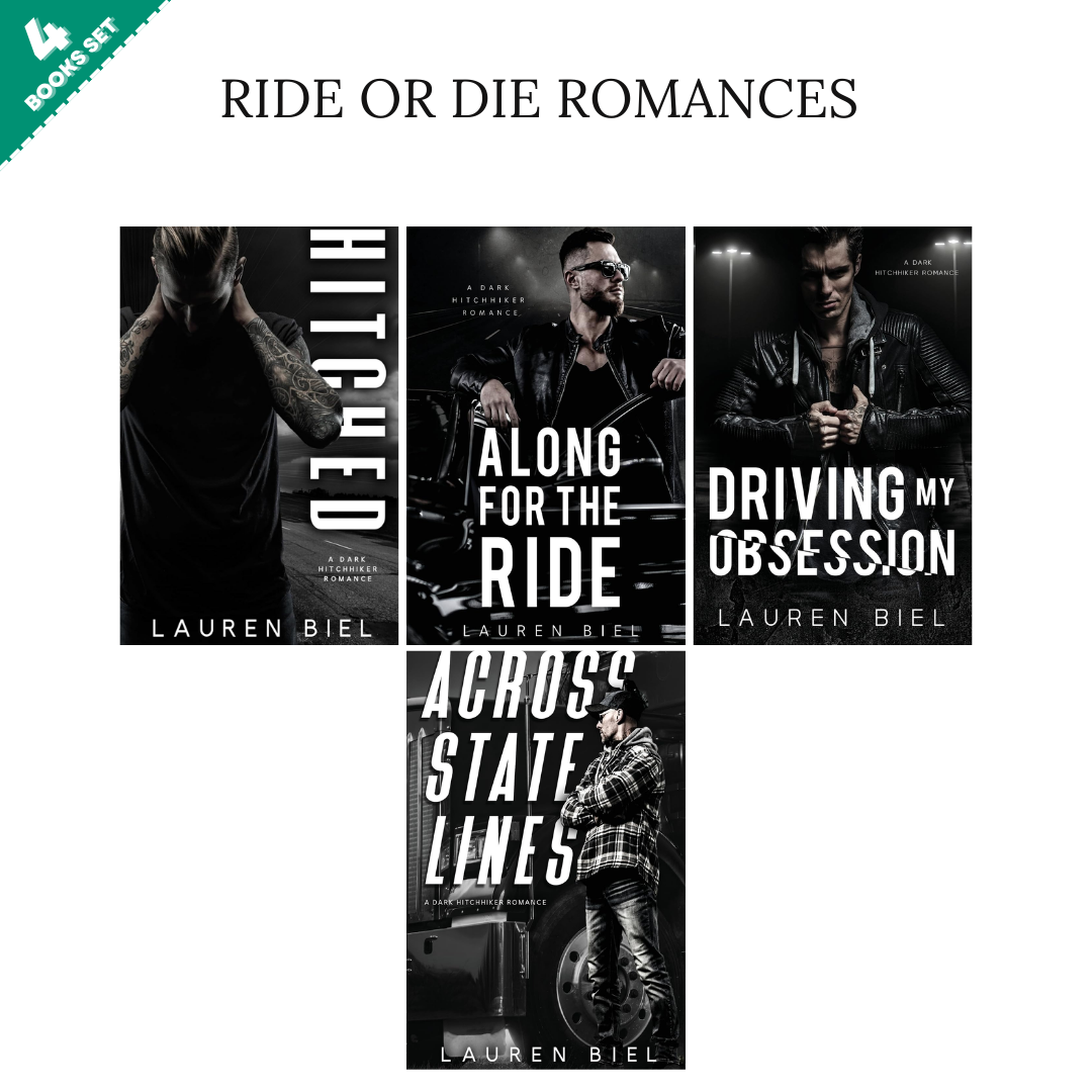 Ride or Die Romances Series By Lauren Biel (4 Books Set)