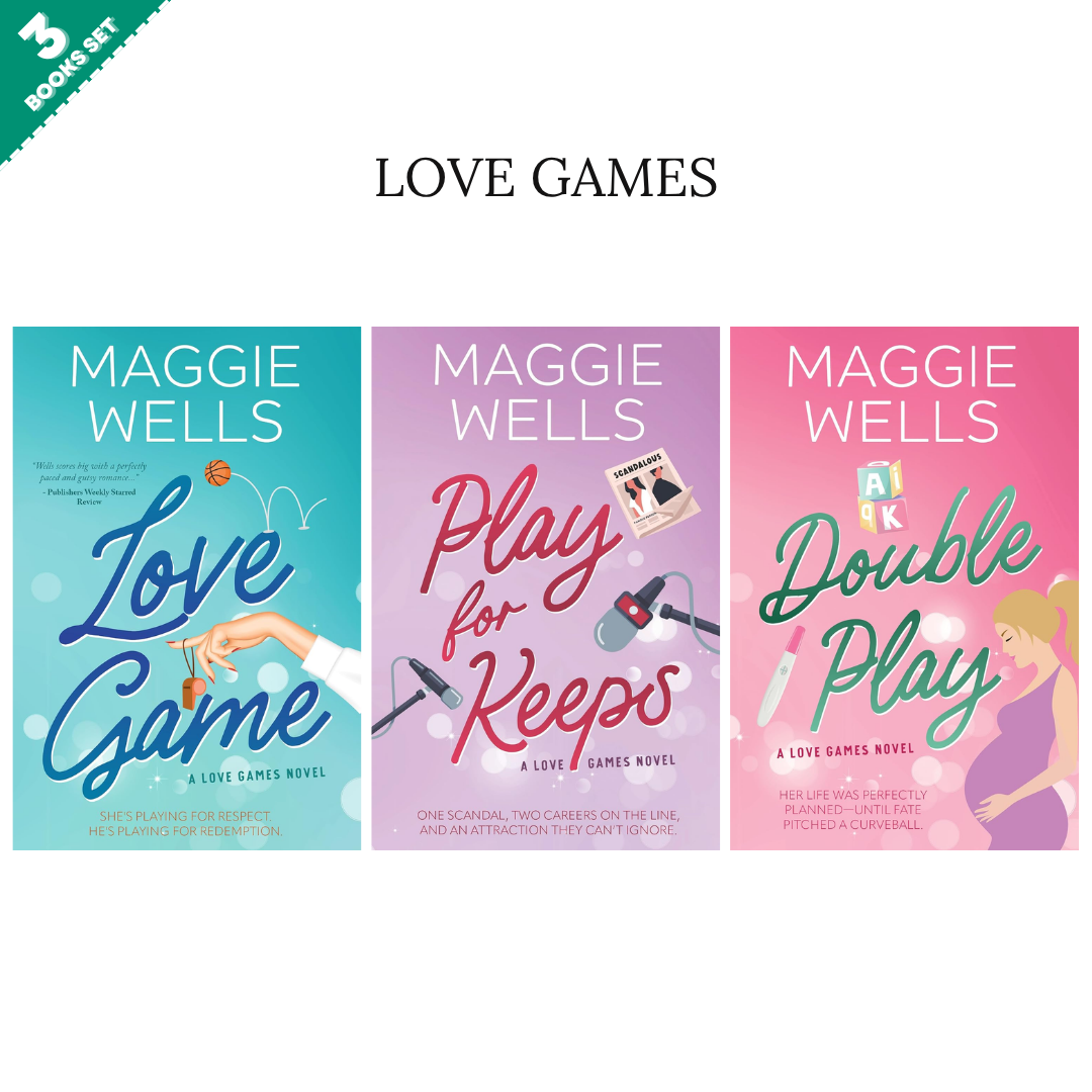 Love Games Series By Maggie Wells (3 Books Set)