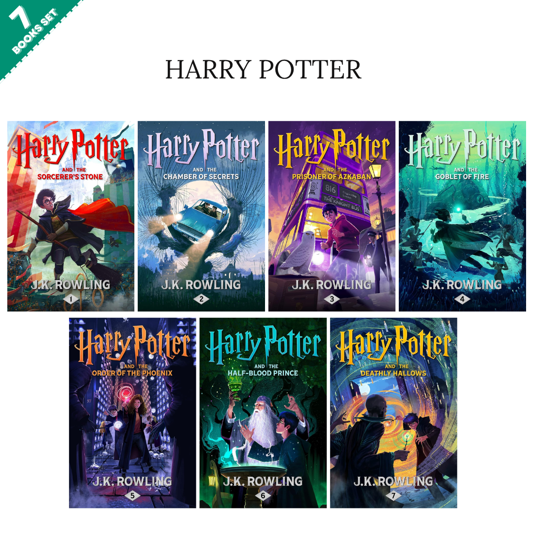 Harry Potter Series By J.K. Rowling (7 Books Set)