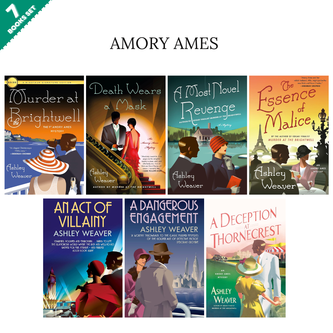 Amory Ames Series By Ashley Weaver (7 Books Set)
