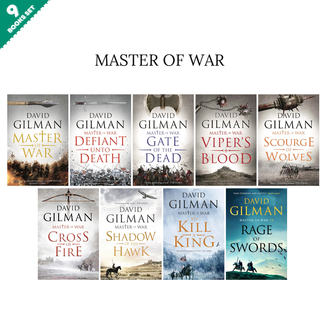 Master of War Series By David Gilman (9 Books Set)