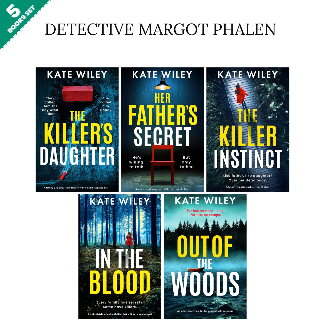 Detective Margot Phalen Series By Kate Wiley (5 Books Set)