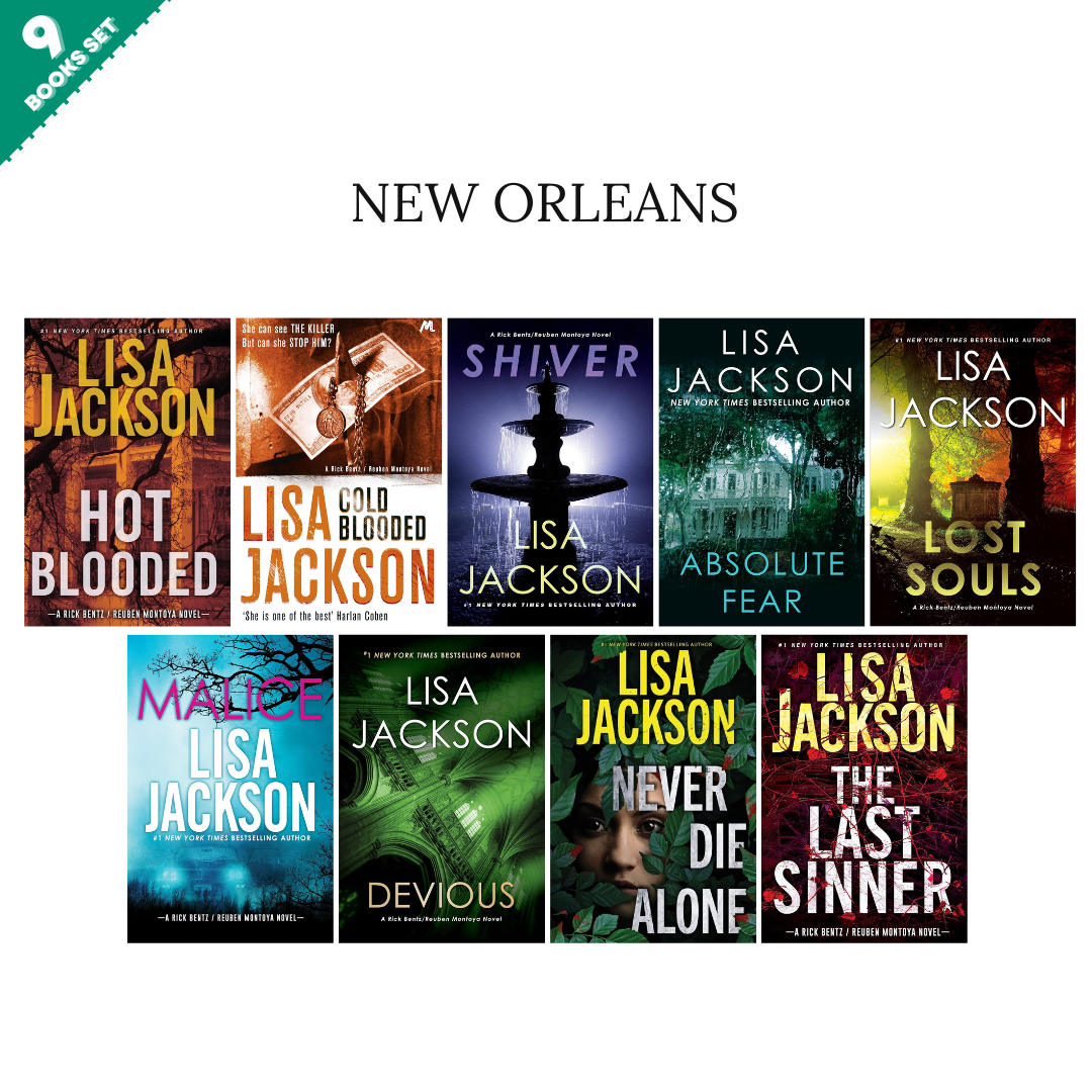 New Orleans Series By Lisa Jackson (9 Books Set)