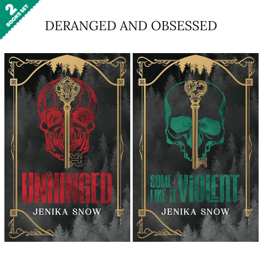 Deranged and Obsessed series By Jenika Snow (2 Books Set)