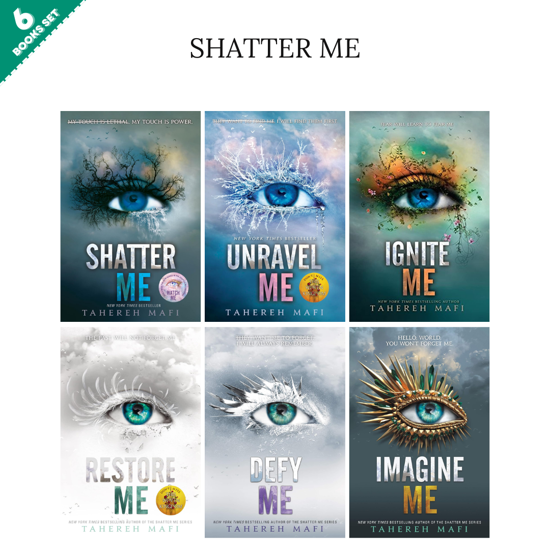 Shatter Me Series By Tahereh Mafi (6 Books Set)