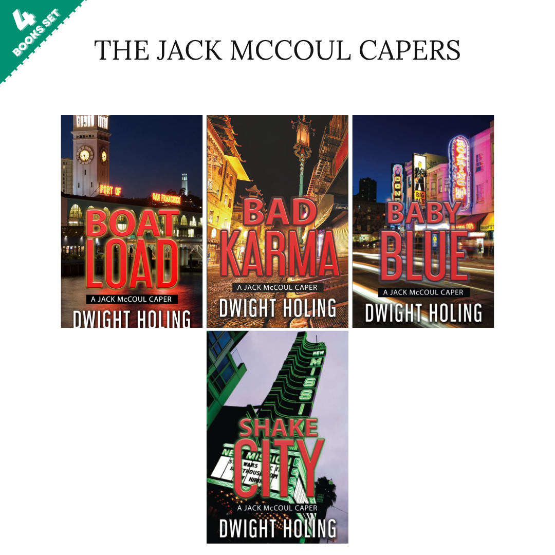 The Jack McCoul Capers Series By Dwight Holing (4 Books Set)