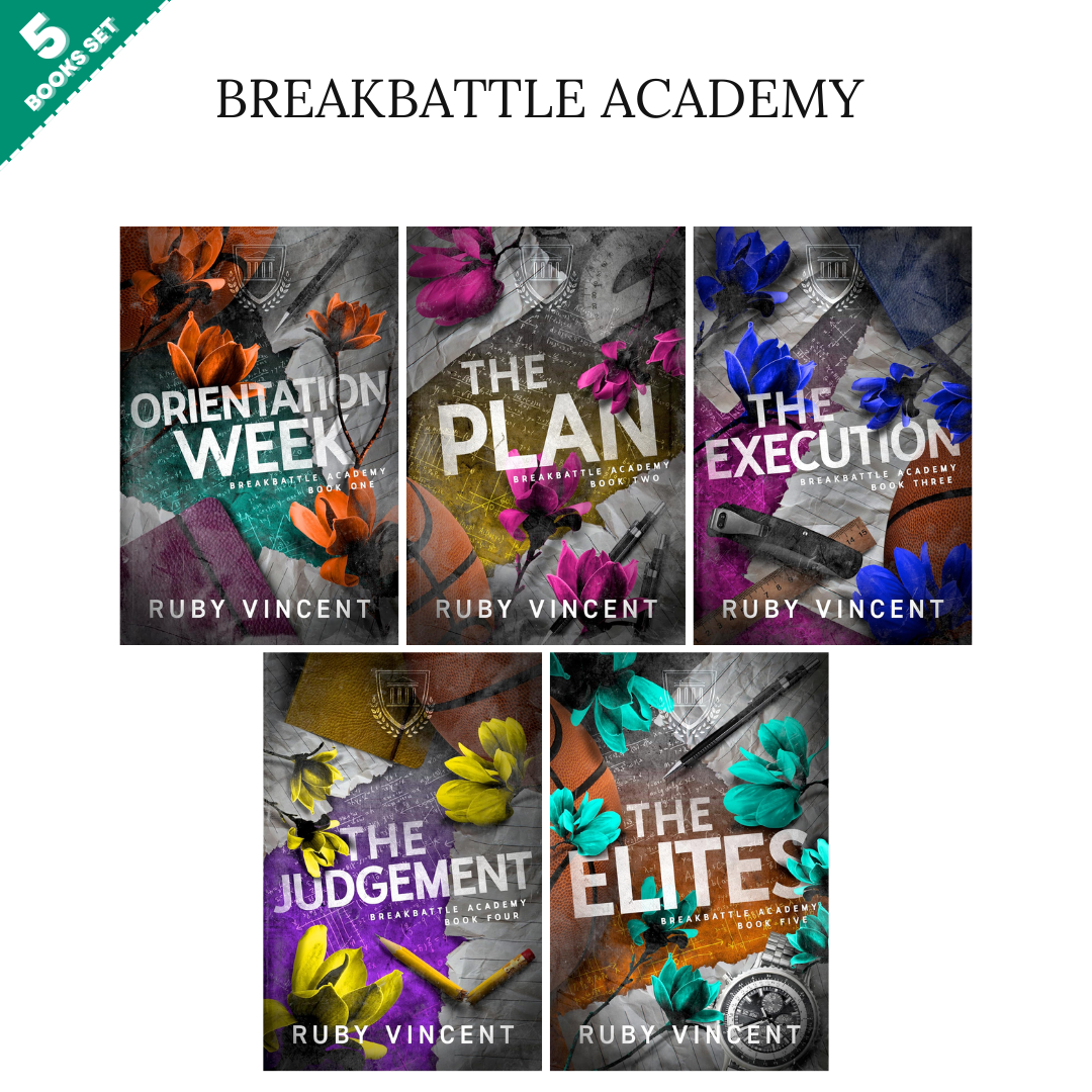 Breakbattle Academy Series By Ruby Vincent (5 Books Set)