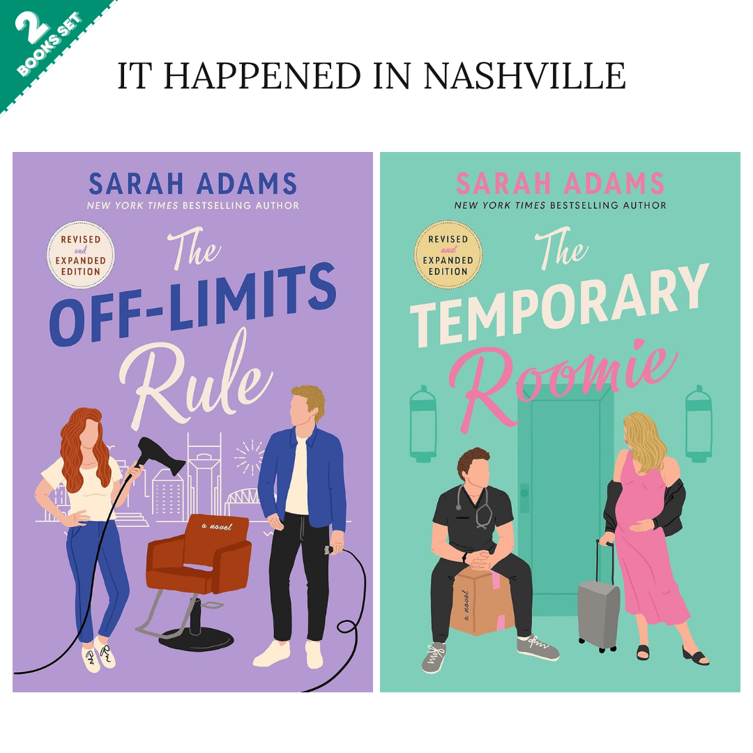 It Happened in Nashville Series By Sarah Adams (2 Books Set)