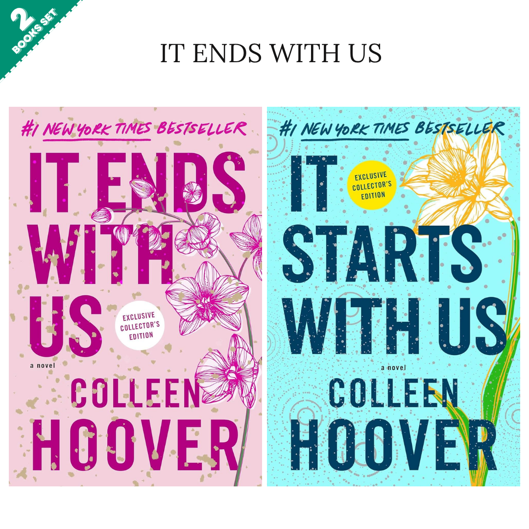 It Ends with Us Series By Colleen Hoover (2 Books Set)
