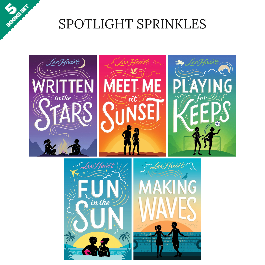 Spotlight Sprinkles Series By Lee Heart (5 Books Set)