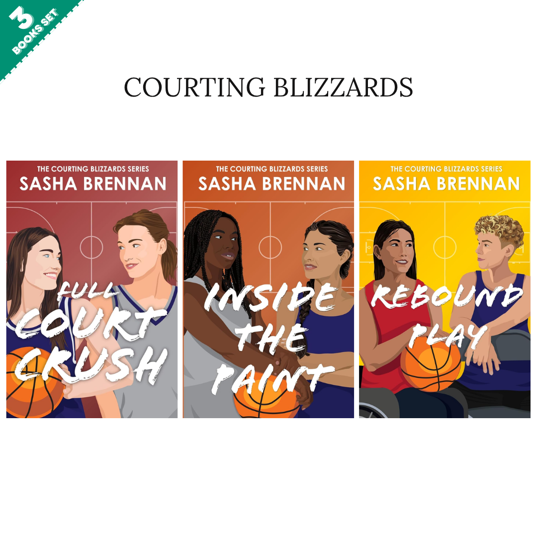 Courting Blizzards Series By Sasha Brennan (3 Books Set)
