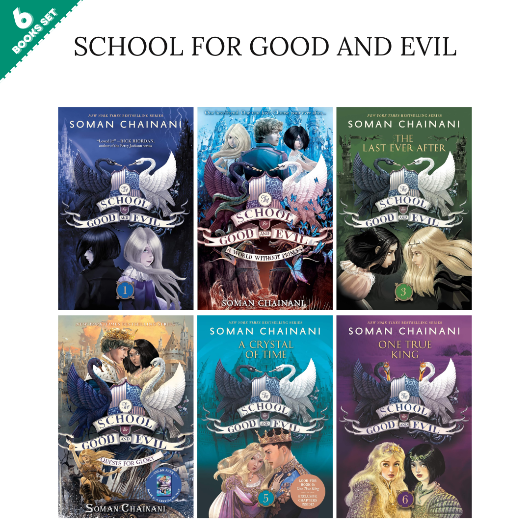 The School for Good and Evil Series by Soman Chainani (6 Books Set)