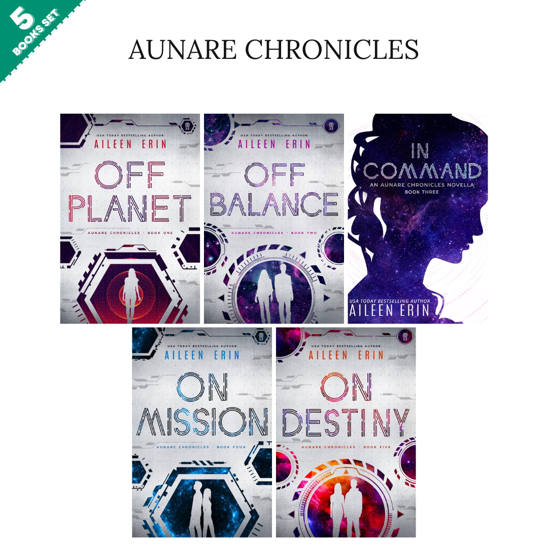 Aunare Chronicles Series By Aileen Erin (5 Books Set)