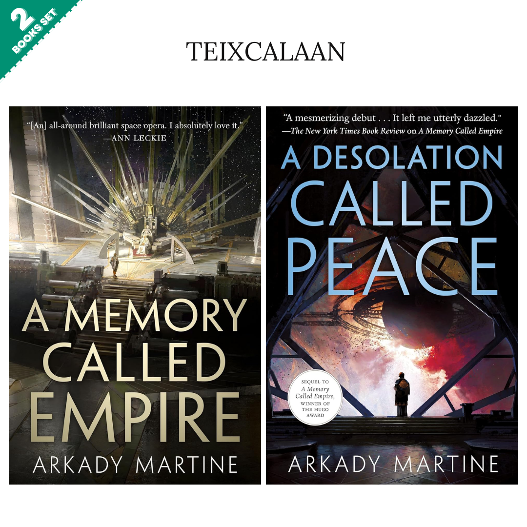 Teixcalaan Series By Arkady Martine (2 Books Set)