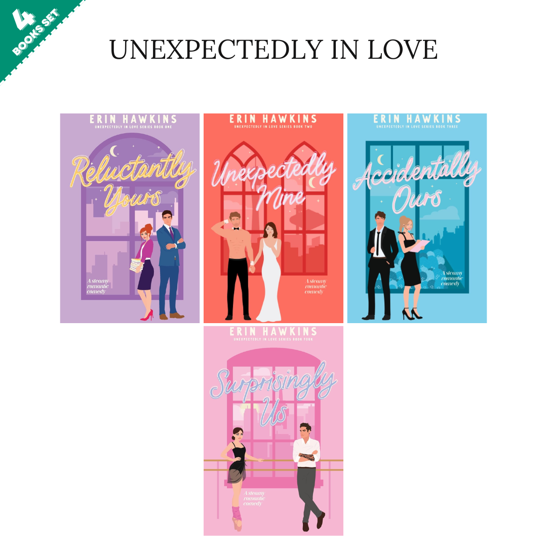 Unexpectedly in Love Series By Erin Hawkins (4 Books Set)
