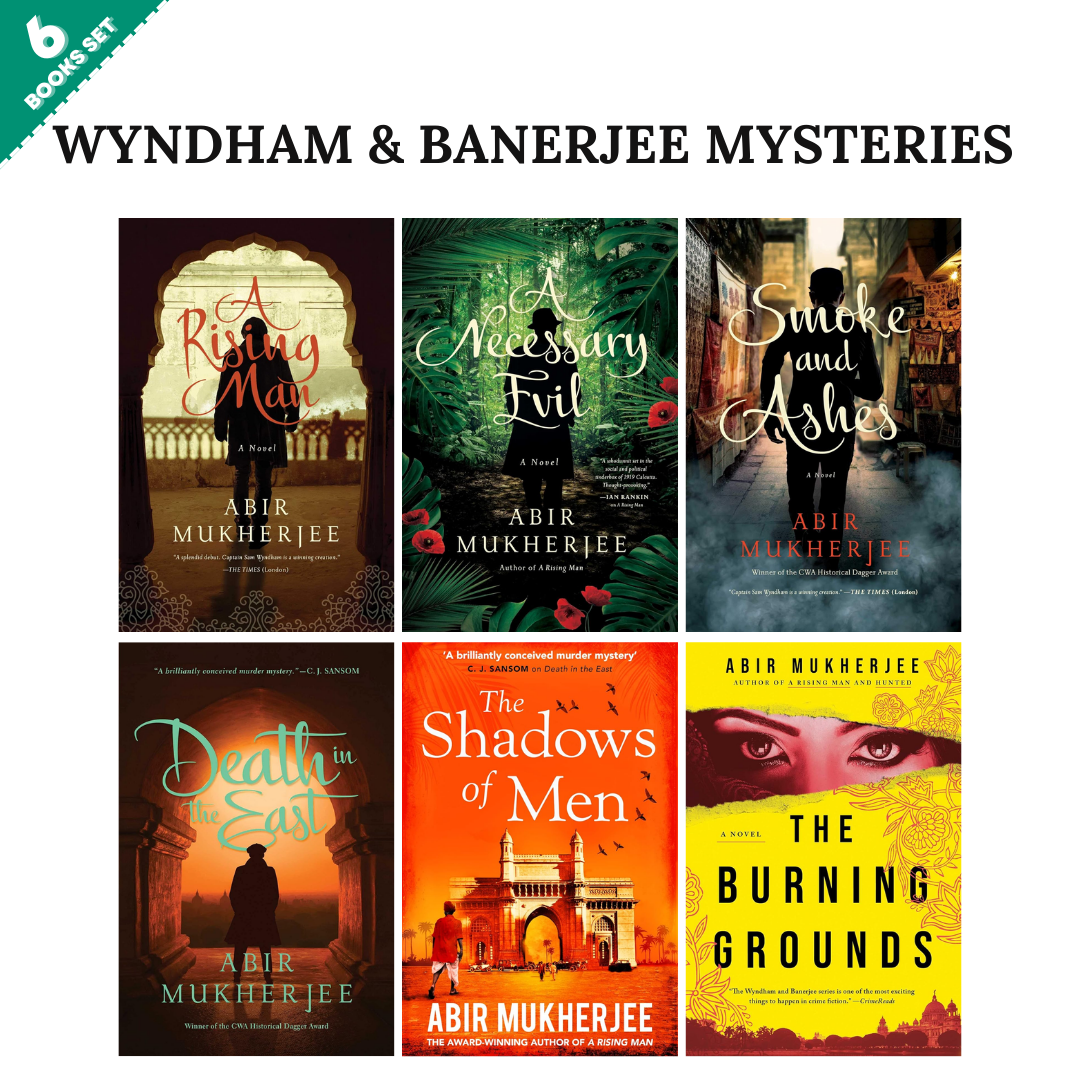 Wyndham & Banerjee Mysteries By Abir Mukherjee (6 Books Set)