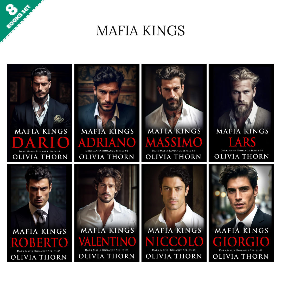 Mafia Kings Series By Olivia Thorn (8 Books Set)
