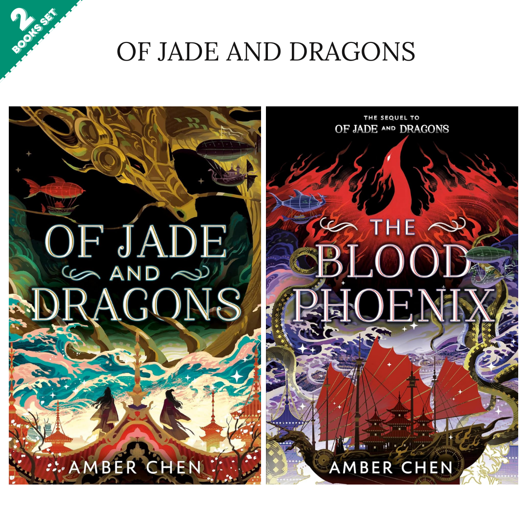 Fall of the Dragon Series By Amber Chen (2 Books Set)