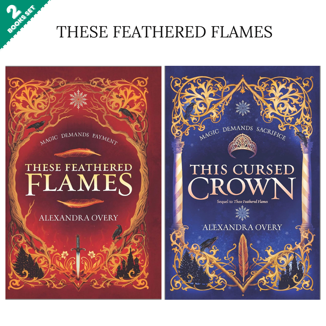 These Feathered Flames Series By Alexandra Overy (2 Books Set)