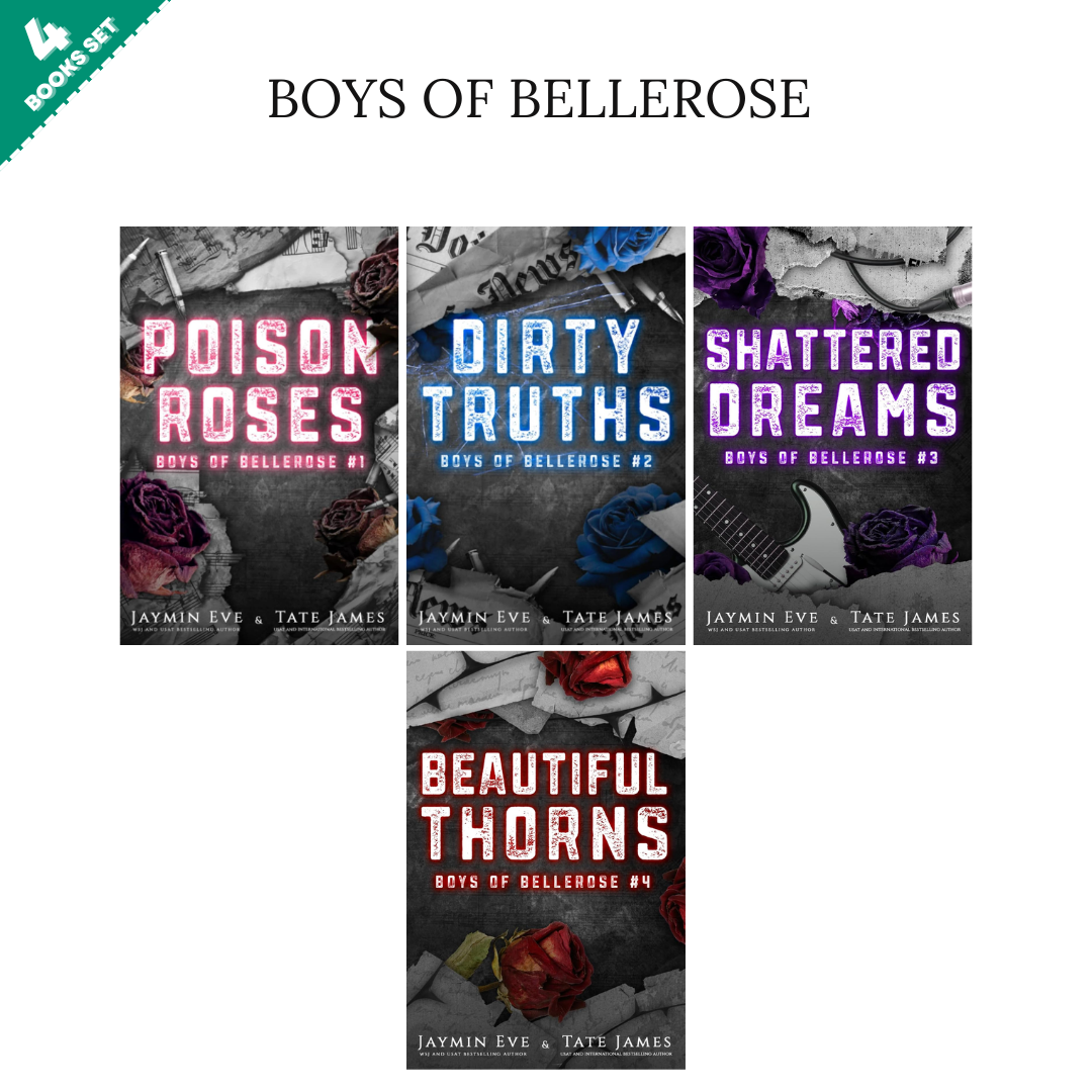 Boys of Bellerose Series By Jaymin Eve (4 Books Set)