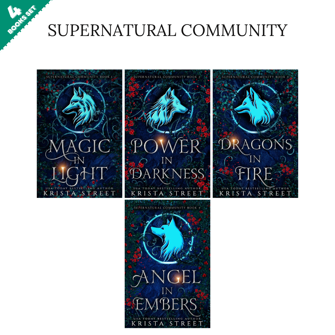 Supernatural Community Series By Krista Street (4 Books Set)