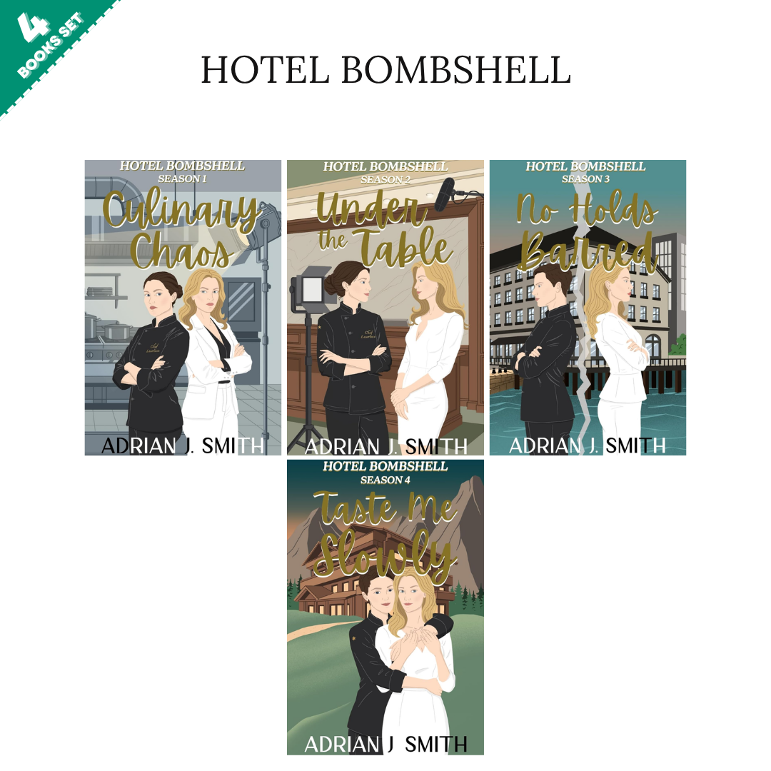 Hotel Bombshell Series By Adrian J. Smith (4 Books Set)