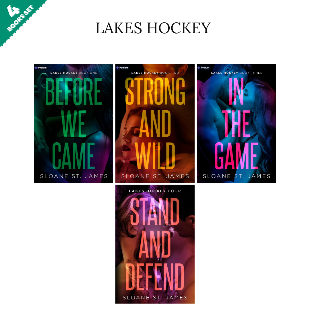 Lakes Hockey Series By Sloane St. James (4 Books Set)