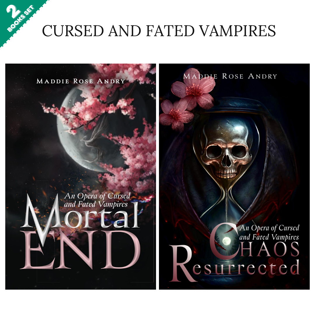 Cursed and Fated Vampires series By Maddie Rose Andry (2 Books Set)