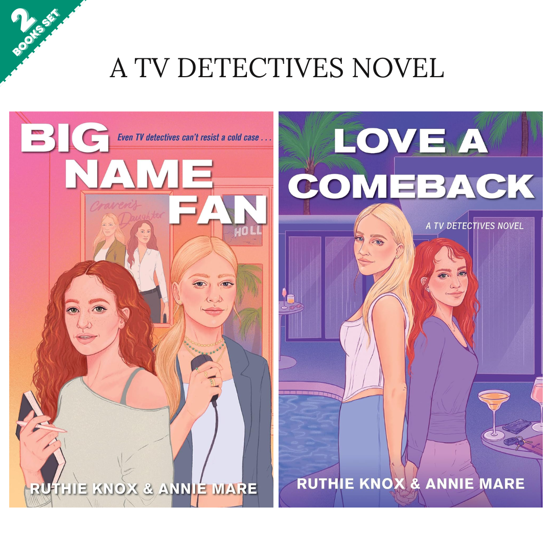 A TV Detectives Novel Series By Ruthie Knox (2 Books Set)