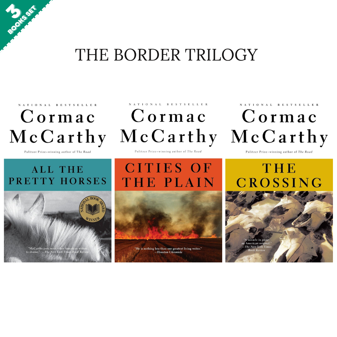 The Border Trilogy Series By Cormac McCarthy (3 Books Set)