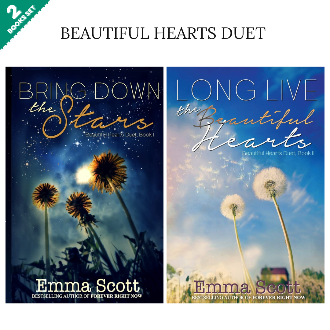 Beautiful Hearts Duet Series By Emma Scott (2 Books Set)