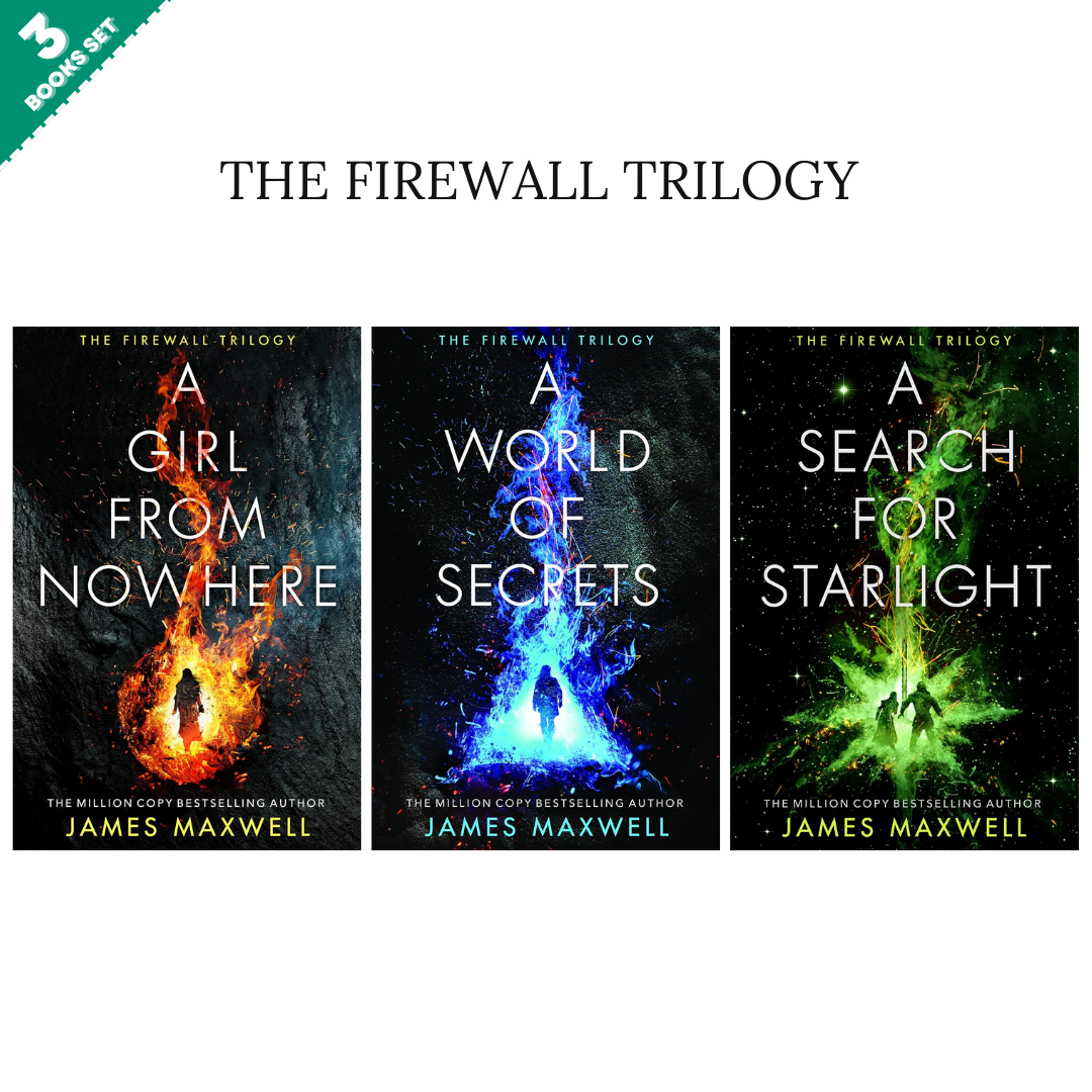 The Firewall Trilogy series by James Maxwell (3 Books Set)