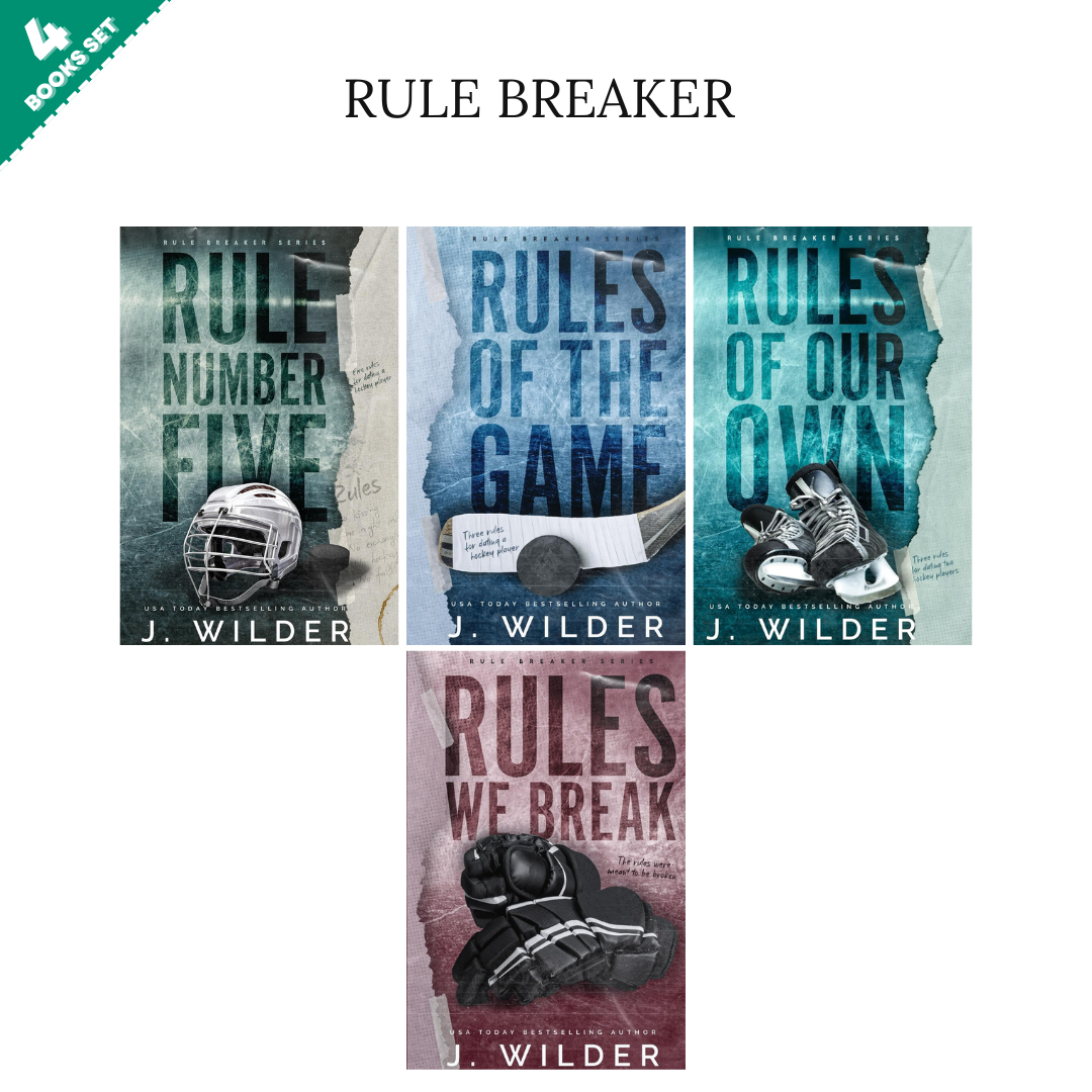 Rule Breaker Series By Jessa Wilder (4 Books Set)