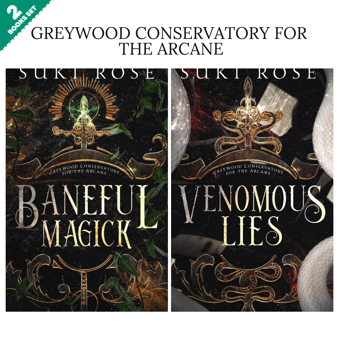 Greywood Conservatory for the Arcane Series By Suki Rose (2 Books Set)