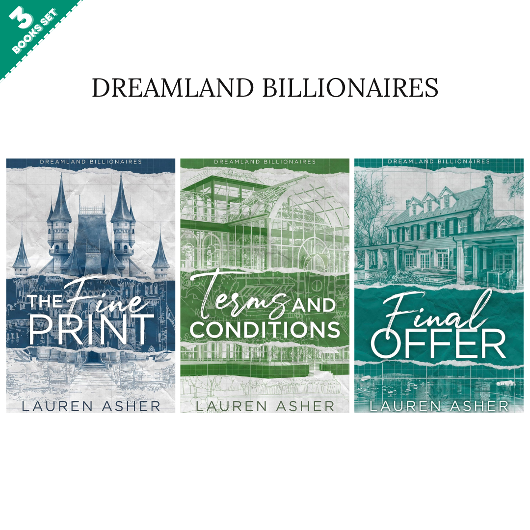 Dreamland Billionaires Series by Lauren Asher (3 Books Set)