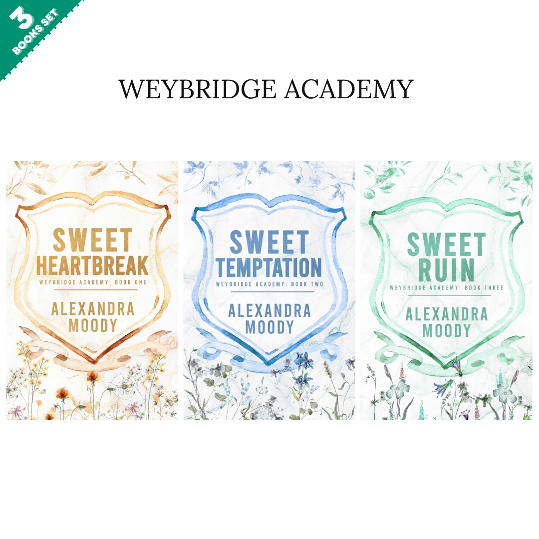 Weybridge Academy Series By Alexandra Moody (3 Books Set)