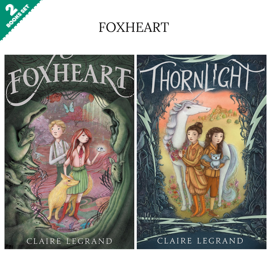 Foxheart Series By Claire Legrand (2 Books Set)