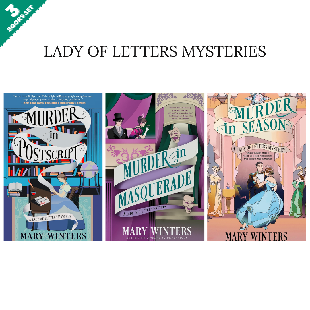 Lady of Letters Series By Mary Winters (3 Books Set)