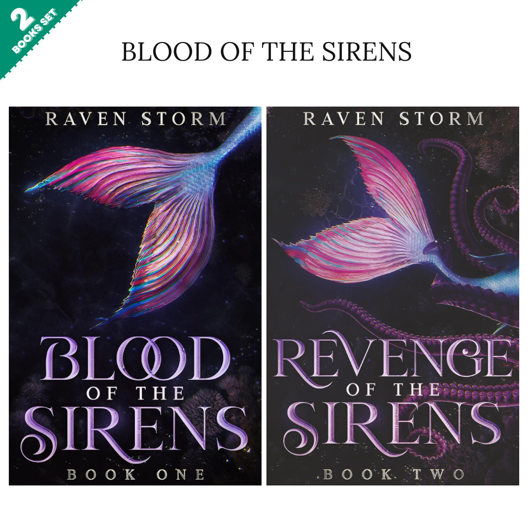 Blood of the Sirens series By Raven Storm (2 Books Set)