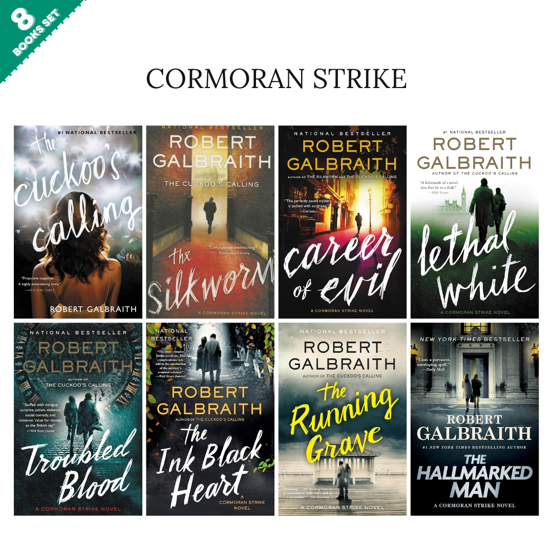 Cormoran Strike Series By Robert Galbraith (8 Books Set)