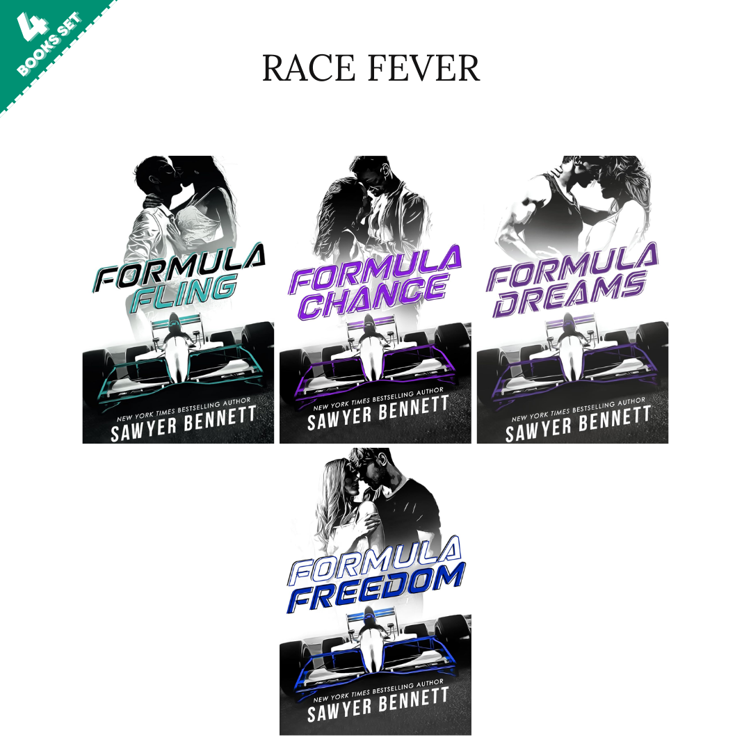 Race Fever Series By Sawyer Bennett (4 Books Set)