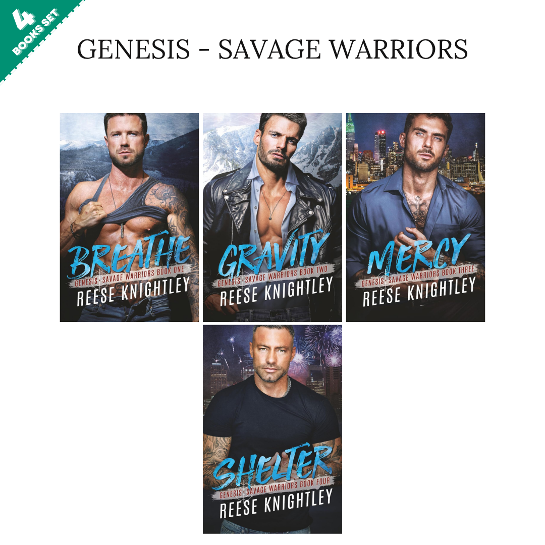 Genesis - Savage Warriors Series By Reese Knightley (4 Books Set)