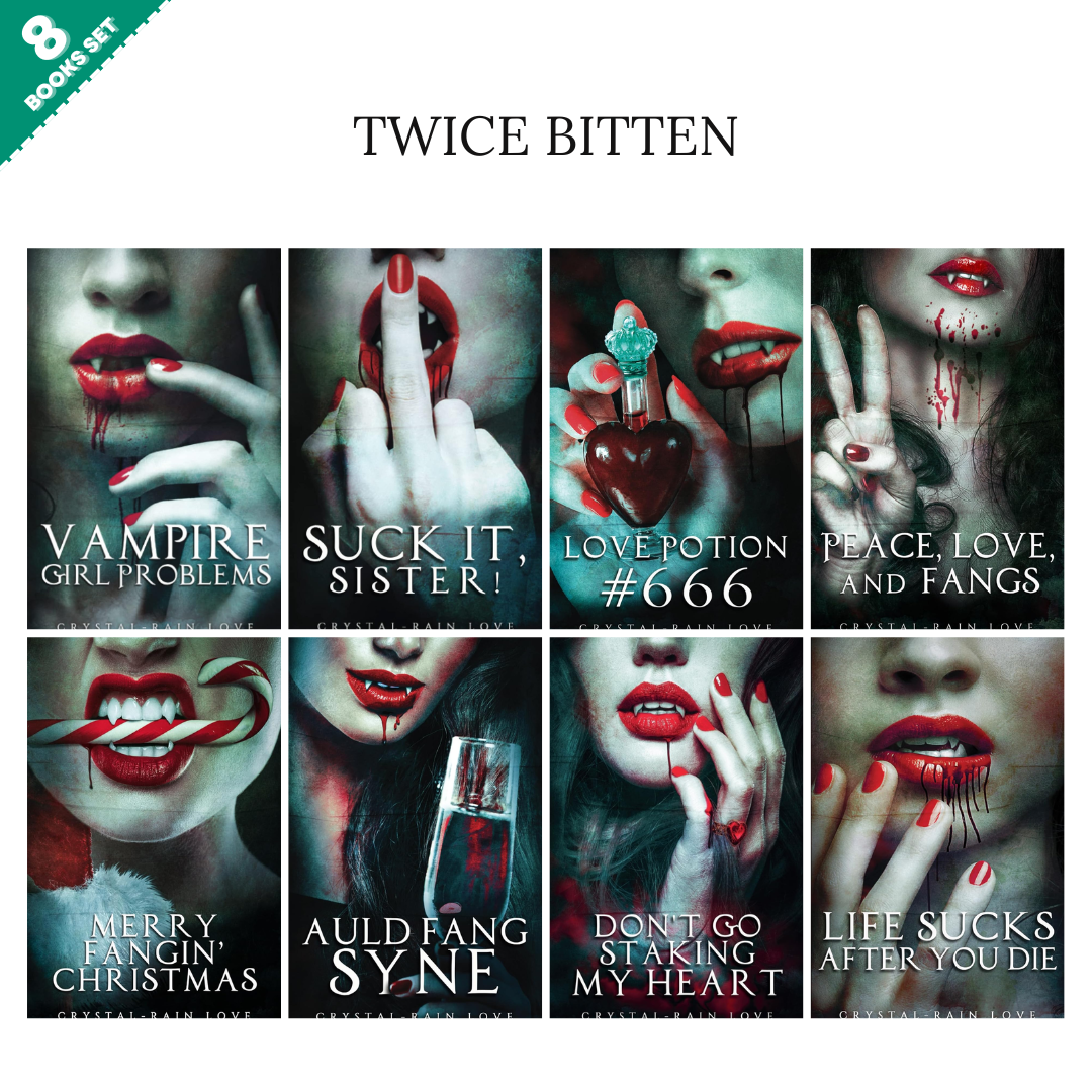 Twice Bitten Series By Crystal-Rain Love (8 Books Set)