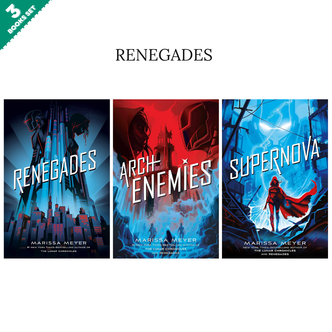 Renegades Series by Marissa Meyer (3 Books Set)