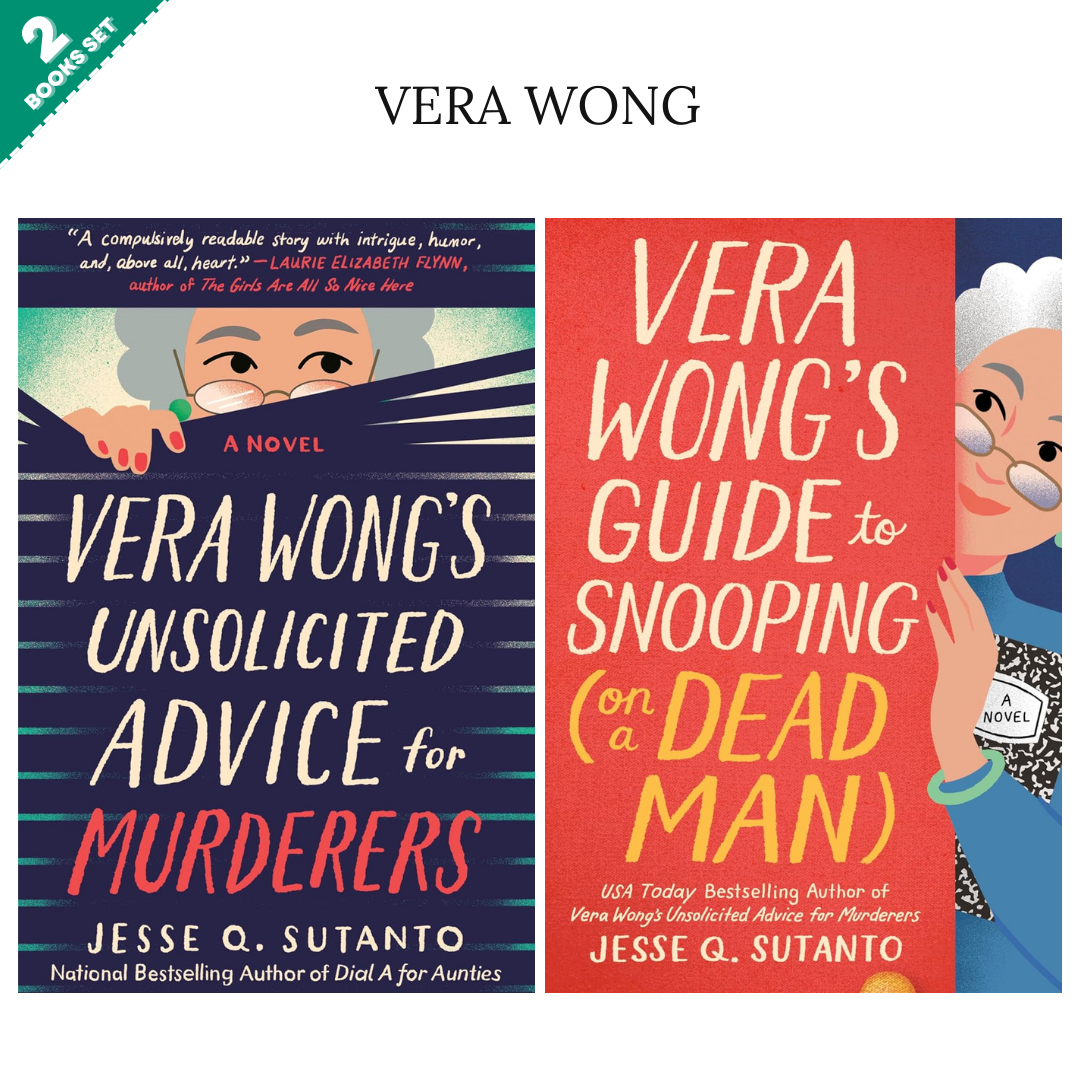 Vera Wong Series By Jesse Q. Sutanto (2 Books Set)