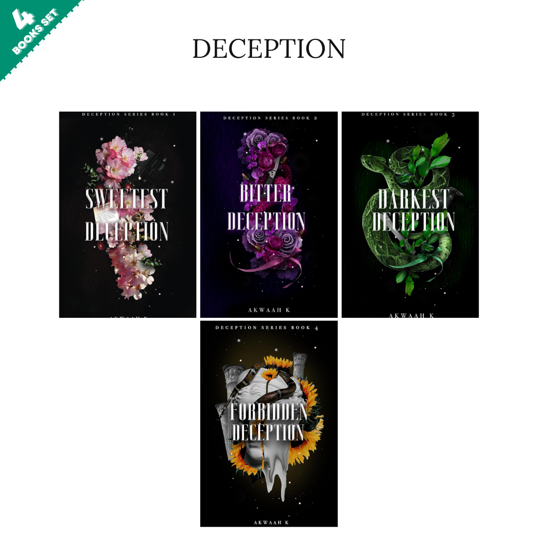 Deception Series By Akwaah K (4 Books Set)
