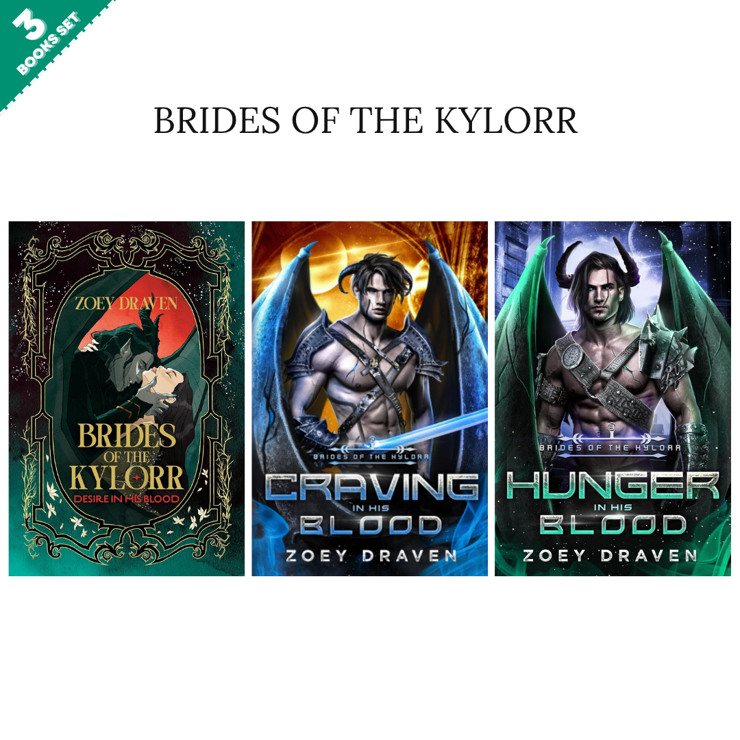 Brides of the Kylorr Series By Zoey Draven (3 Books Set)