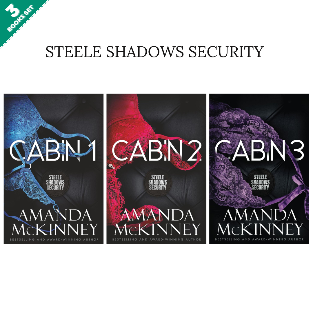 Steele Shadows Security Series By Amanda McKinney (3 Books Set)